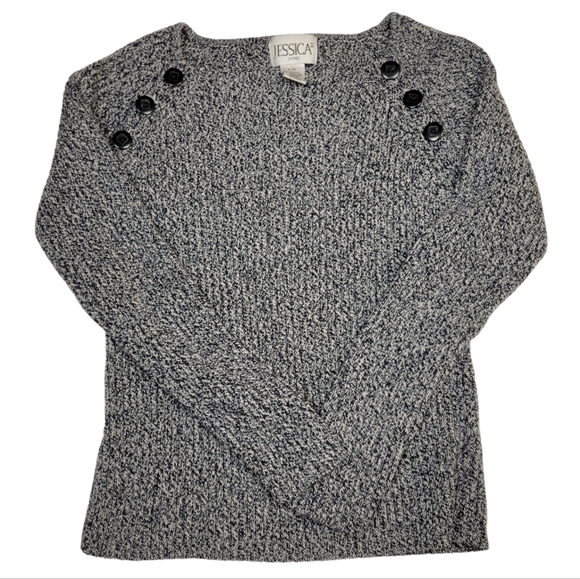 JESSICA SPORT  KNITTED TOP US L/GIRLS - Picture 3 of 15